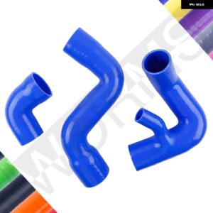 アウディ 2002-2005 A4 フォルクスワーゲン VW パサート B6 1.8T シリコンインタークーラーターボブーストホースキット - Blue