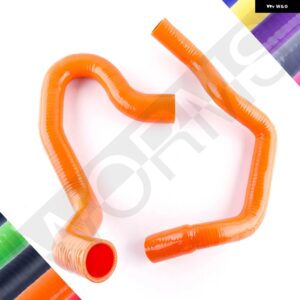 ジープ 1997 1998 チェロキー XJ 4.0L RHD シリコンクーラント ラジエーター ホース パイプ キット - Orange