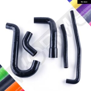 アルファロメオ ES30 SZ RZ 3.0L V6 12V 1989-1994 シリコン ラジエーター 冷却液 ホース チューブ キット 1990-93 - black