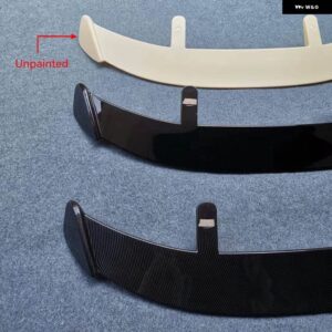 ジープ グランド チェロキー 2013-20 ABS 光沢ブラック/カーボンカラーリアルーフ スポイラー トランク リップ ウイング - Unpainted