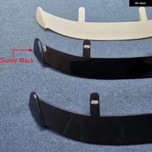 ジープ グランド チェロキー 2013-20 ABS 光沢ブラック/カーボンカラーリアルーフ スポイラー トランク リップ ウイング - Glossy　Black