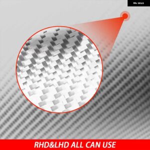 アウディ Q7 SQ7 4メートル 2016-2019 アクセサリーカーボンシート調整 コントロール パネル トリム カバー 車内 装飾 ステッカー - Silver Carbon Fiber