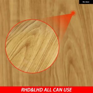 アウディ Q7 SQ7 4メートル 2016-2019 アクセサリーカーボンシート調整 コントロール パネル トリム カバー 車内 装飾 ステッカー - Wood Grain E