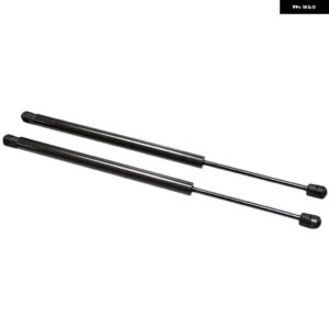 アウディ 2個 リア トランク トランク リッド自動ガス スプリング ストラットリフト サポート TT 8N クーペ 1998-2006 404MM - Black Carbon Fiber