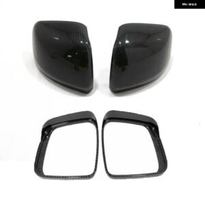 ジープ グランド チェロキー WK2 2014-2019 ABS バック ミラー カバー バック ミラー バイザー 雨アイブロウリアビュー プロテクター キャップ - ABS　carbonfiber　AB