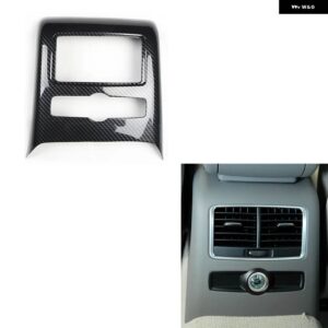 アウディ A6L A6 C6 38657 ABS カーボン スタイル 装飾 アクセサリー インテリア ギア ステッカー - Back air vent