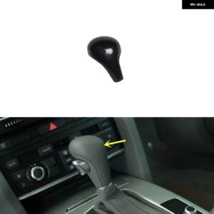 アウディ A6L A6 C6 38657 ABS カーボン スタイル 装飾 アクセサリー インテリア ギア ステッカー - AT Gear knob