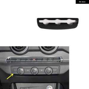 アウディ Q2 2018-24 プラスチック カーボン スタイル 装飾 アクセサリー インテリア ギア トリム ステッカー - Type A Air panel