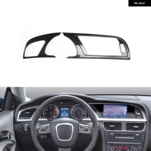 アウディ A5 8T3 2008-16 プラスチック カーボン スタイル 装飾 アクセサリー インテリア ステッカー - Meter trim