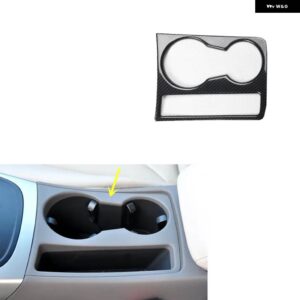 アウディ A5 8T3 2008-16 プラスチック カーボン スタイル 装飾 アクセサリー インテリア ステッカー - Cup holder