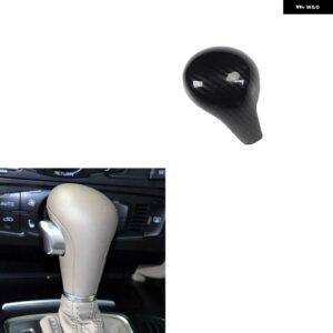 アウディ A5 8T3 2008-16 プラスチック カーボン スタイル 装飾 アクセサリー インテリア ステッカー - Type A Gear knob