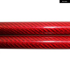 ジープ グラディエーター 2020+ フロント ボンネット フード ダンパー ガス ストラット リフト サポート ショック アブソーバー - Red　Carbon　Fiber