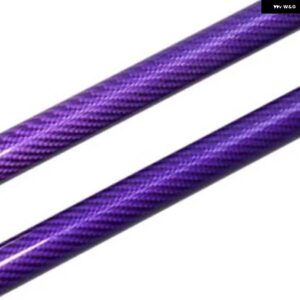 ジープ グラディエーター 2020+ フロント ボンネット フード ダンパー ガス ストラット リフト サポート ショック アブソーバー - Purple　Carbon　Fiber