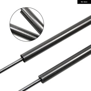 ジープ グラディエーター 2020+ フロント ボンネット フード ダンパー ガス ストラット リフト サポート ショック アブソーバー - Black　Carbon　Fiber