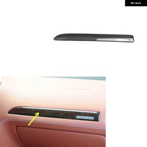 アウディ Q7 4L 2006 07 08 09 10 11 12 13 14 15 プラスチック カーボン スタイル 装飾 アクセサリー インテリア ギアドア トリム ステッカー - Car front