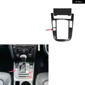 アウディ A4 B8 2009 10 11 12 13 14 15 16 右ハンドル プラスチック カーボン スタイル 装飾 アクセサリー インテリア ステッカー - Type C Gear