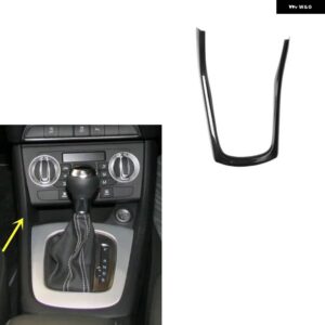 アウディ Q3 8U 2012 13 14 15 16 17 18 右ハンドル プラスチック カーボン 装飾 アクセサリー インテリア ドアギア ステッカー - Gear frame