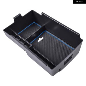 シボレー エクイノックス 3 MK3 第 3 世代 2017-2019-24 カーセンターコンソール カップ電話カードホルダー ボックス カスタム - Blue 1