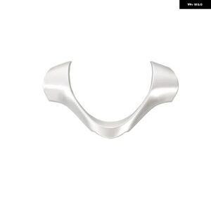 スズキ ABS 車内ステアリングホイール 装飾 カバー ジムニー 2015 2016 2017 カーアクセサリースタイリング カスタムパーツ アク - B style chrome