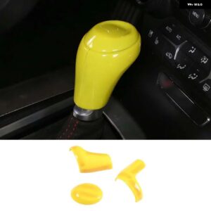 シボレー コルベット C7 2014-2019 ABS カーボン車内シフトノブカバー 装飾 ステッカー カーアクセサリー カスタムパーツ アクセサ - Style E