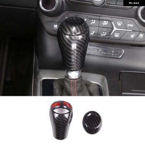 シボレー コルベット C7 2014-2019 ABS カーボン車内シフトノブカバー 装飾 ステッカー カーアクセサリー カスタムパーツ アクセサ - Style F