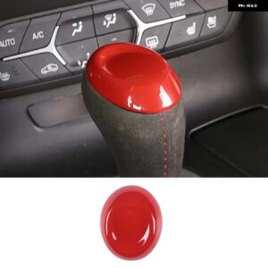 シボレー コルベット C7 2014-2019 ABS カーボン車内シフトノブカバー 装飾 ステッカー カーアクセサリー カスタムパーツ アクセサ - Style A