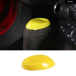 シボレー コルベット C7 2014-2019 ABS カーボン車内シフトノブカバー 装飾 ステッカー カーアクセサリー カスタムパーツ アクセサ - Style C