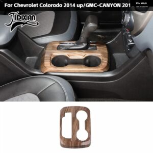 シボレー 木目調車内 装飾 カバー アクセサリー コロラド 2014 2015 2016 アップ GMC キャニオン 2014-2022 カスタム - Gear Panel
