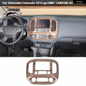 シボレー 木目調車内 装飾 カバー アクセサリー コロラド 2014 2015 2016 アップ GMC キャニオン 2014-2022 カスタム - navigation panel 2