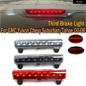 シボレー サードブレーキライト 3RD カーレンズ センターハイマウントストップライト ランプ 交換用 GMC ユーコン SUV 2000 200 - Red Lens