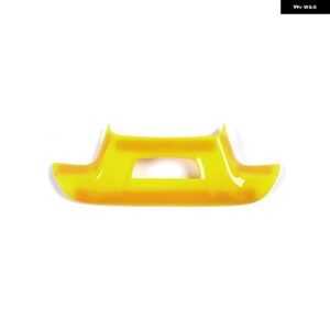 シボレー 車内ステアリングホイール 装飾 カバー トリム カマロ 2016-24 アップ カスタムパーツ アクセサリー 交換用部品 互換品 - yellow for 2016 up