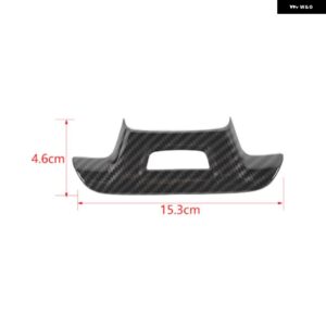 シボレー 車内ステアリングホイール 装飾 カバー トリム カマロ 2016-24 アップ カスタムパーツ アクセサリー 交換用部品 互換品 - carbon for 2016 up