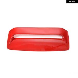 スズキ エアフローインテークフードスクープベントボンネット 装飾 カバー ジムニー 2012 213 2014-16 アクセサリー カスタムパーツ - Red