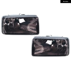 シボレー フロントバンパー フォグライト シルバラード 2500HD 3500HD タホサバーバンアバランチ 2007-2013 GM259316 - Black Lens-1Pair