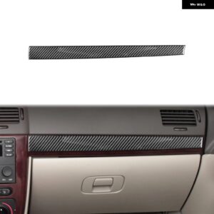 シボレー コバルト 2005-2010 アクセサリーカーボン車内助手席計器パネルトリム ステッカー カスタムパーツ アクセサリー 交換用部品 互換 - 2 LHD-RHD2