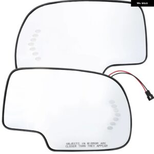 シボレー GMC ユーコン サバーバン シルバラード 1500 2500 3500 2003 - 2006 サイドドアウイングミラー ガラス加熱ウ - Left and Right