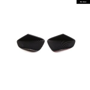 シボレー コルベット C7 2014-2019 ABS カーボンスタイル ドアアウターハンドルボウルカバー トリム ステッカー 車アウターアクセサ - carbon fiber