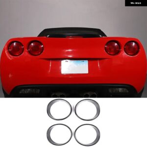 シボレー ABS カーボン コルベット C6 2005-2013 ガラスリフトフレームアームレスト ボックス カバー ステッカー カーアクセサリー - 11