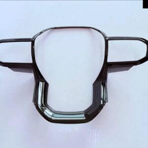 シボレー コロラド 2024 2025 カーアクセサリー ABS ステアリングホイール パネルカバー ベゼルトリム インサートバッジモールドガーニ - Piano Black