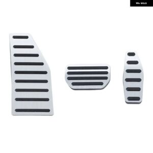 スズキ ガスブレーキフットペダル カバー ジムニー 2019-24 アップ左フットレスト ペダル アクセサリー カスタムパーツ アクセサリー 交換 - 3pcs Automatic A