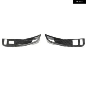 シボレー 窓リフトボタンパネル 装飾 カバー カマロ 2010-15 インテリアアクセサリー カスタムパーツ アクセサリー 交換用部品 互換品 - black