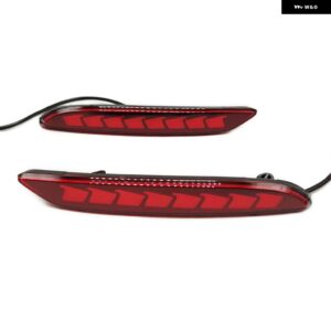 シボレー LED リアバンパー リフレクターライト キャバリエ 2019-23 流れるウィンカーブレーキ駆動ランプ カスタムパーツ アクセサリー