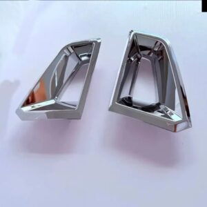 シボレー コロラド 2024 2025 カーアクセサリー ABS クロームミドルグリルエアアウトレット 装飾 トリム モールディングガーニッシュ - ABS Chrome