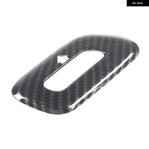シボレー コルベット C7 2014-2019 ABS カーボンガレージリモコンスイッチカバー 装飾 ステッカー カーアクセサリー カスタムパーツ - Carbon fibre