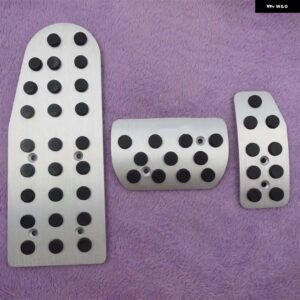 スズキ カーアクセサリーアクセルガス燃料ブレーキフットレスト ペダル パッド ジムニースイフトMT/AT オートスタイリング カバー ステッカ - AT 3PCS