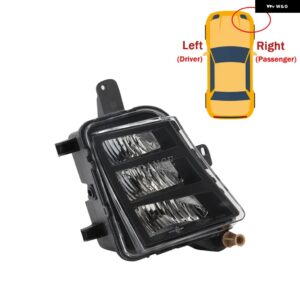 LED フォグライト VW ゴルフ 7 A7 MK7 GTI GTD 2013-17 ヘッドライト フロント LED DRL フォグランプ カーアクセサリー カスタムパーツ ア - right fog