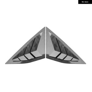 クォーターサイドウィンドウ ルーバー AEOLUS A60 MAX スクープカバー ベントスポイラー 2021-2024 装飾アクセサリー カスタムパーツ アク - Carbon Paint