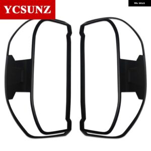 ABS マットブラックテールライト カバー MAXUS T90 2022 2023 リアランプ フード 外装 部品ピックアップトラックスタイリング カスタムパー - Matte Black