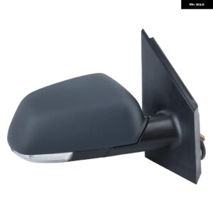 VW ポロ MK4 9N3 2005-2009 ドアウイングミラー マニュアルケーブルブラックサイド加熱ミラー とウィンカーライト カーアクセサリー カスタ - 7pins right