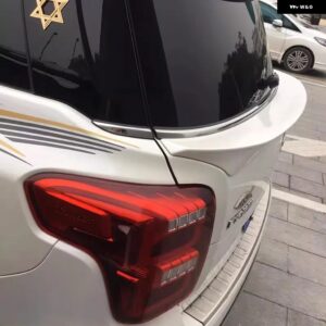 ミドルスポイラー GAC MOTOR GS8 テールフィン 2017 2021 リアウイングアクセサリースタイル変える カスタムパーツ アクセサリー 交換用部 - Pearl White